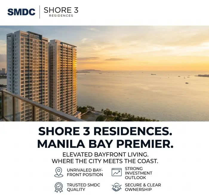 Property design for Shore 3 Residences.